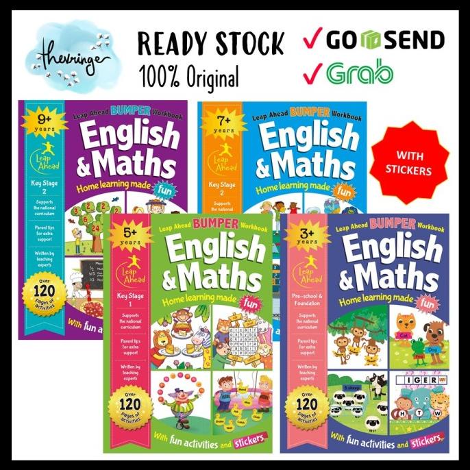 

Promo Leap Ahead Bumper Workbook 3+ 5+ 7+ 9+ Preschool Kindergarten Book