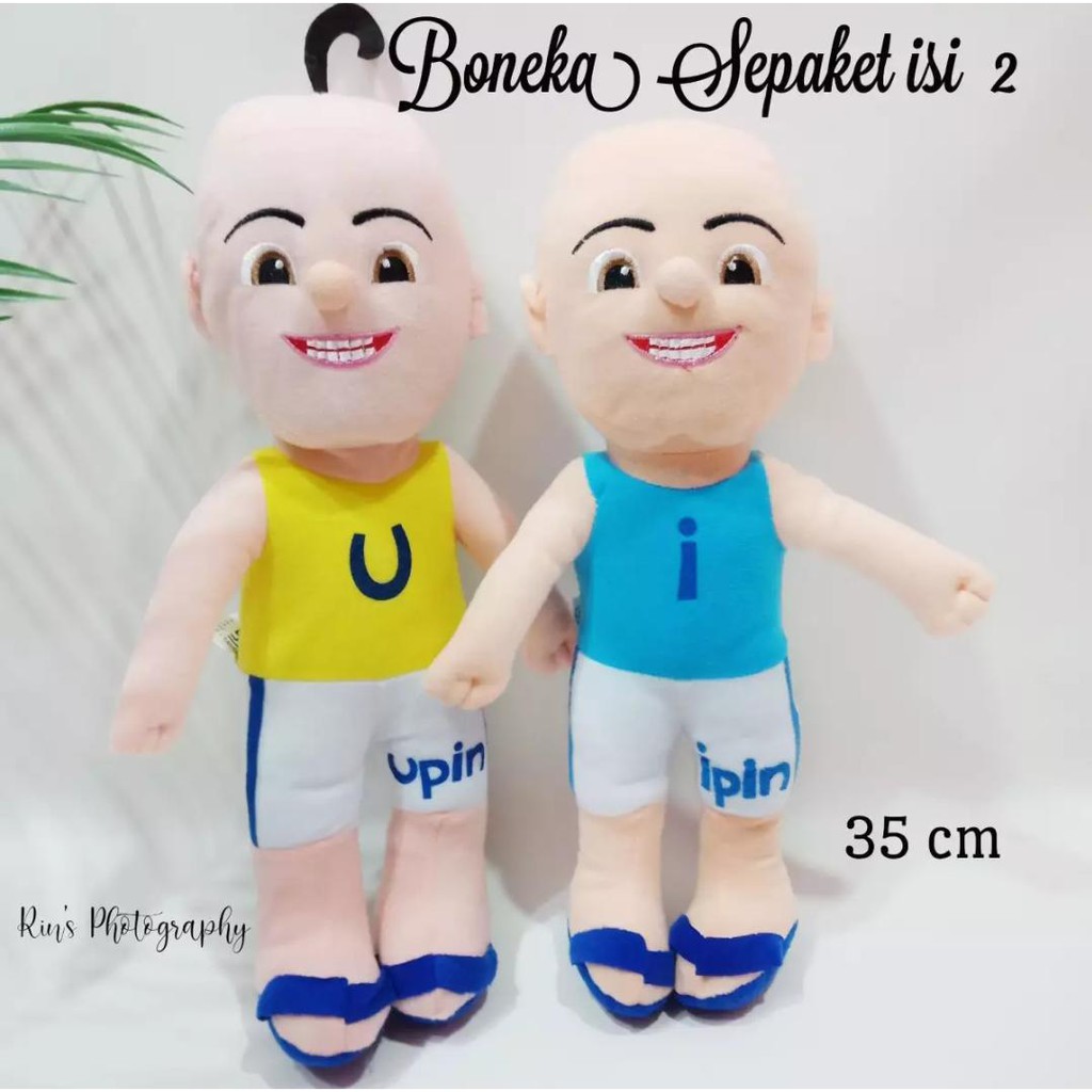 Boneka Upin Ipin Sepasang Original Murah
