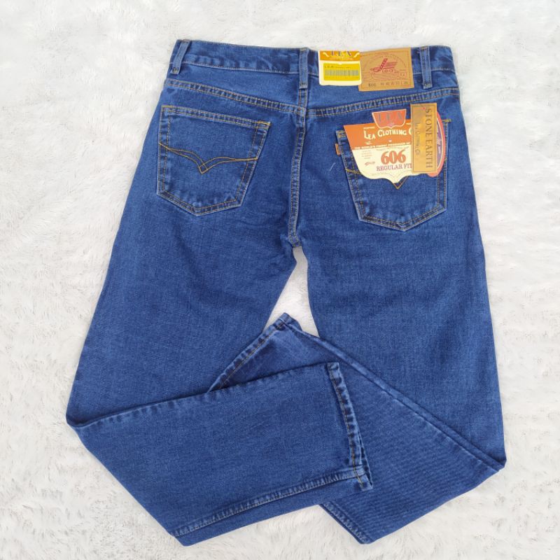 celana jeans  LEA STANDAR reguler  pola SNI 28 SAMPAI 38 terlaris