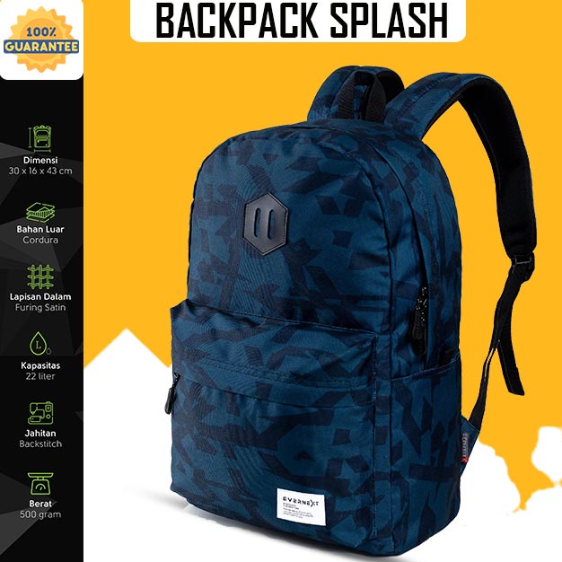 Tas Sekolah Kuliah Kerja Pria Cowok Laki Laki Dewasa Ransel Anti Air Backpack Waterproof Tas Punggung Gendong Rangsel Distro Bagpack Pria Cowok Cowo