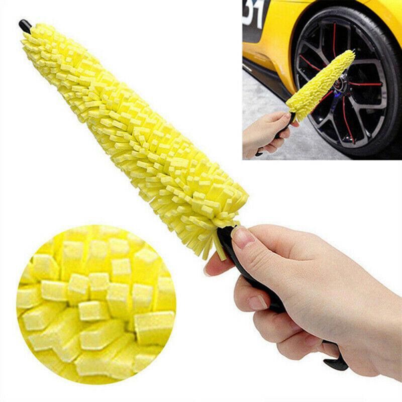 Sikat Microfiber Pembersih Velg Ban Mobil Motor Car Wheel Rim Brush