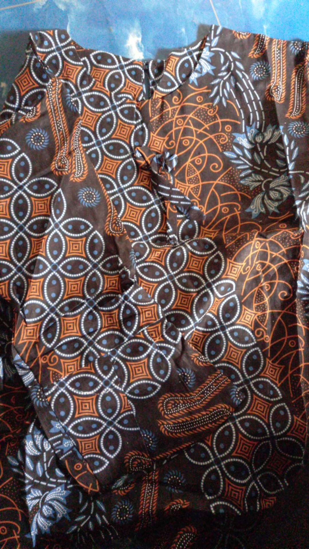 Batik Dolby Dolbi Dobby Doby Tenun Sutra Tulis Katun Atbm Baron Atasan Batik Wanita Sogan Srg308