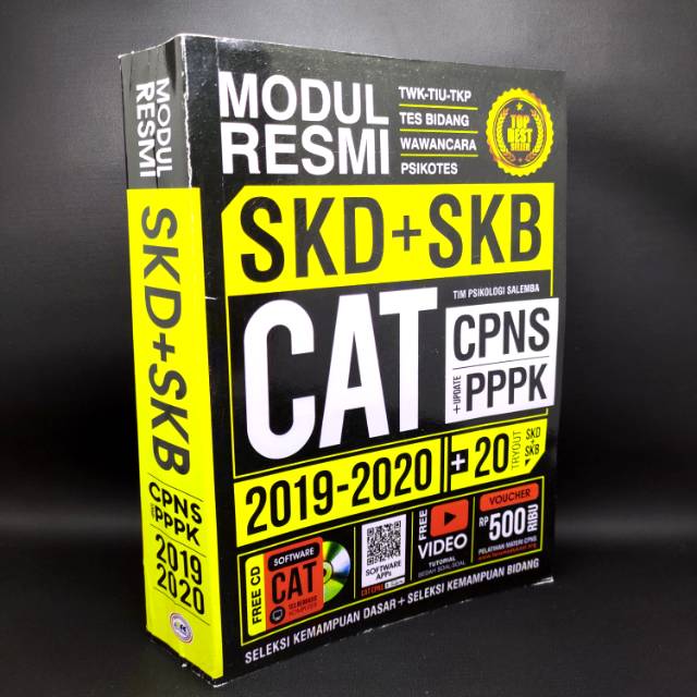 MODUL RESMI SKD SKB CAT  CPNS  PPPK 2021 2021  plus CD 