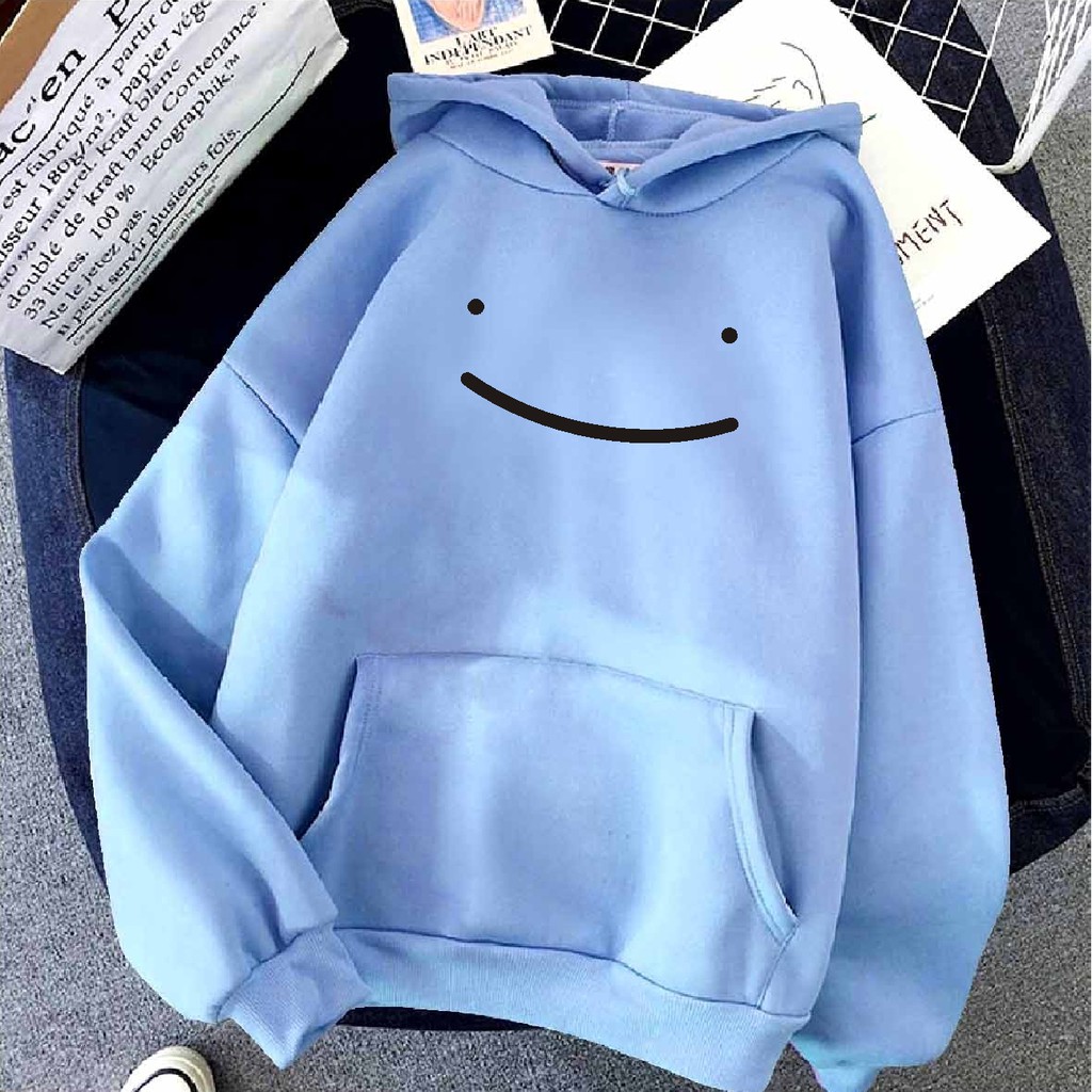 FenishaStore Sweater Hoodie Pria Dan Wanita SMILE DREAM Bisa Bayar Ditempat COD