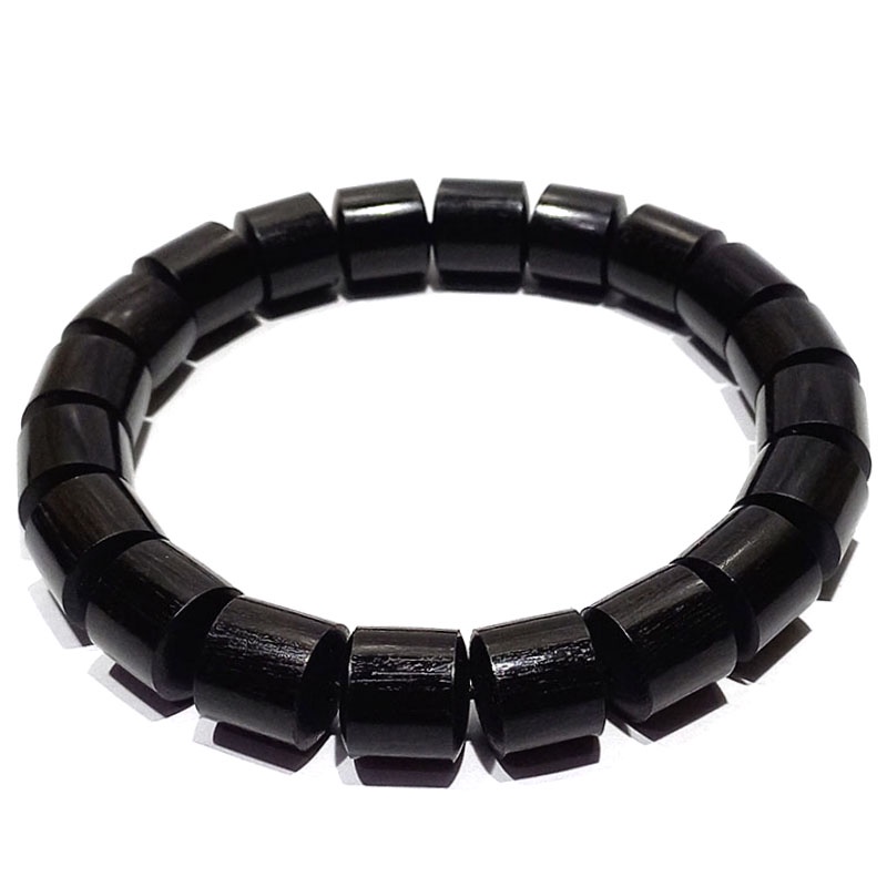 Gelang kayu bertuah kayu  hitam KALIMANTAN /EBONI langka model TABUNG VARIAN Ukuran