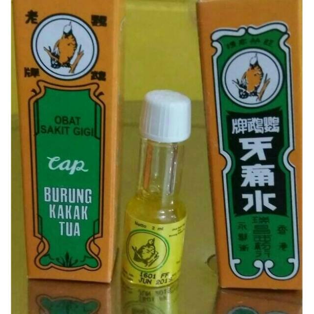 Jual Obat Sakit Gigi Cap Burung Kakak Tua Jakarta Selatan Version Sun Tokopedia