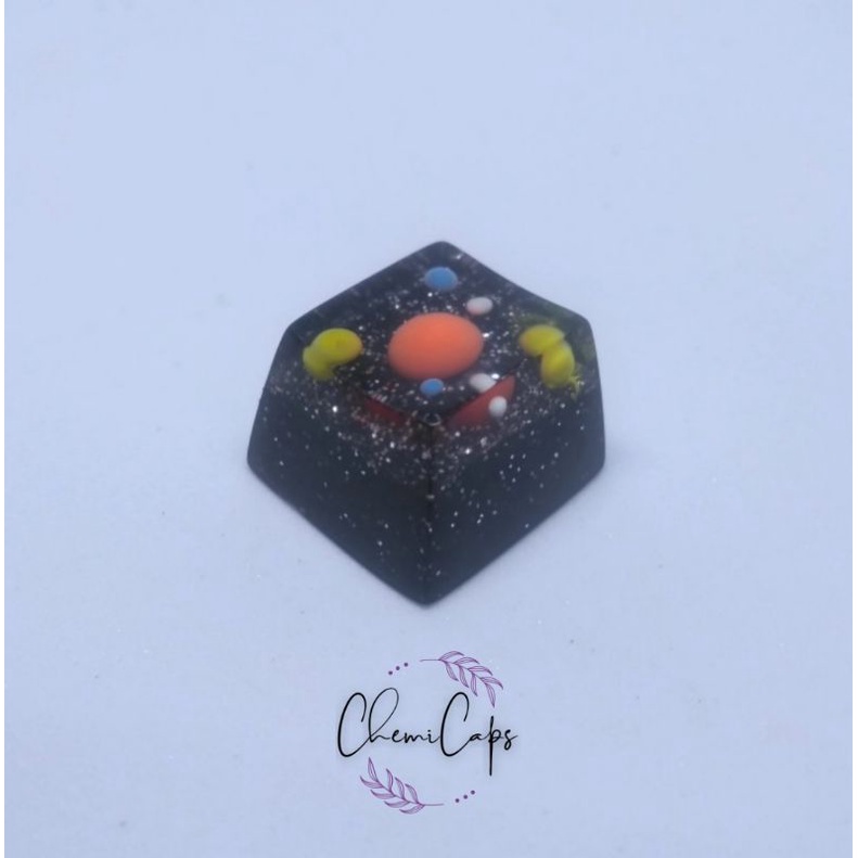 ChemiCaps Artisan Keycaps Resin "The Sun"