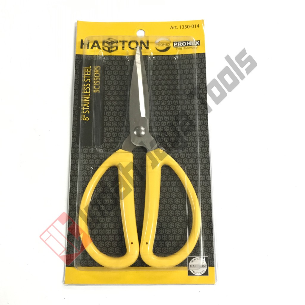 HASSTON Gunting Kodok 8 Inch - Gunting Bahan Kain Multifungsi Kertas Tailor Scissors