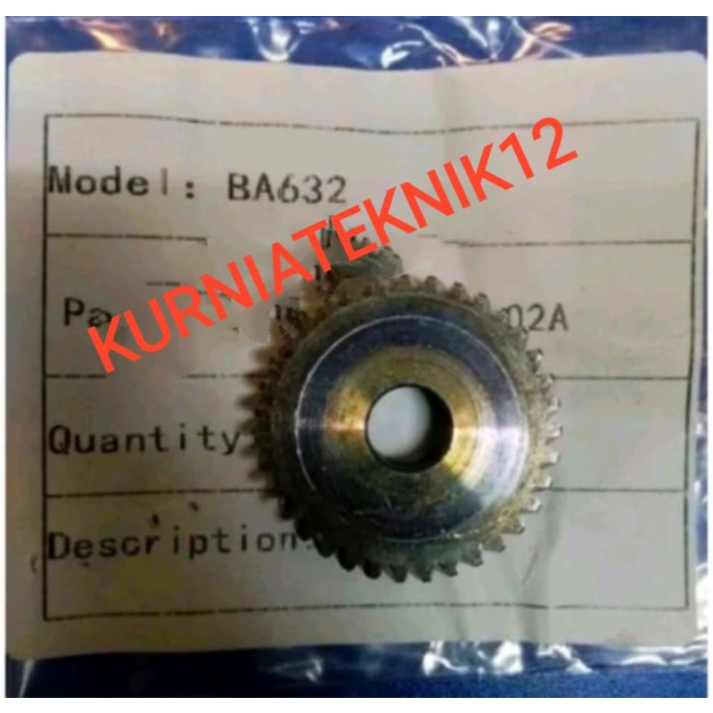 GEAR / GIR BA 632 UNTUK MESIN BOR 10 MM DOLIZ BA 632