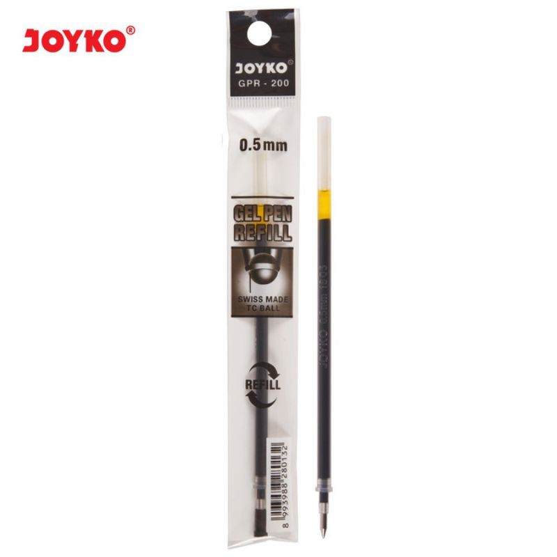 

Gel Pen Refill / Isi Ulang Pen / Isi Pulpen Joyko GPR-200 / 0.5 mm - Biru