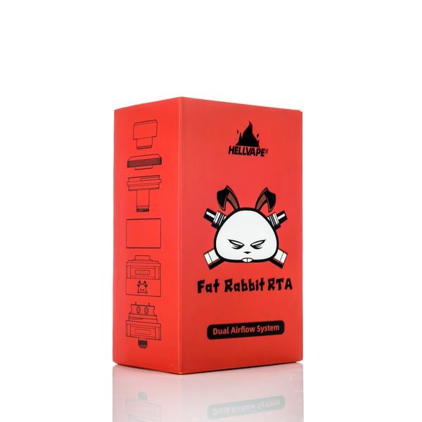 HELLVAPE RTA FAT RABBIT 5.5ML DUAL AIRFLOW SYTEM BY HELLVAPE AUTHENTIC 100%