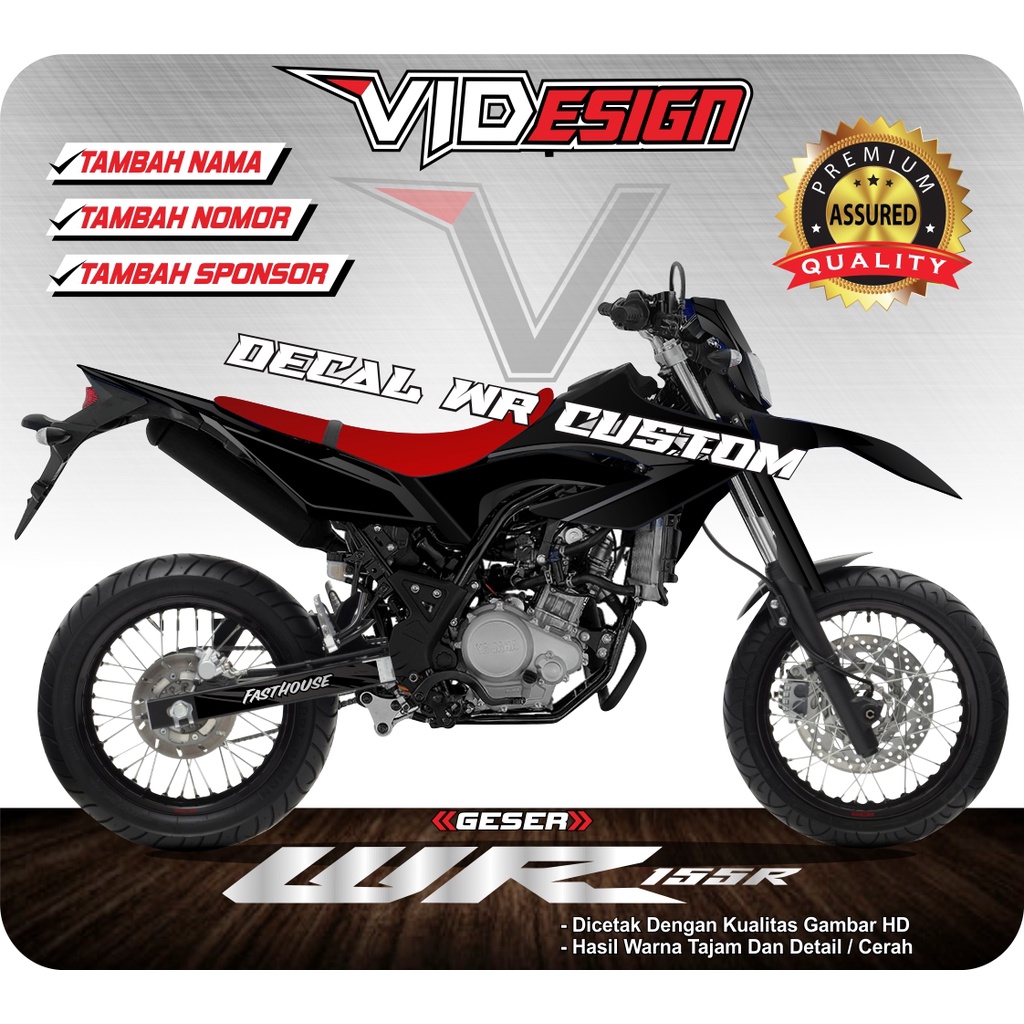 DECAL WR 155 CUSTOM