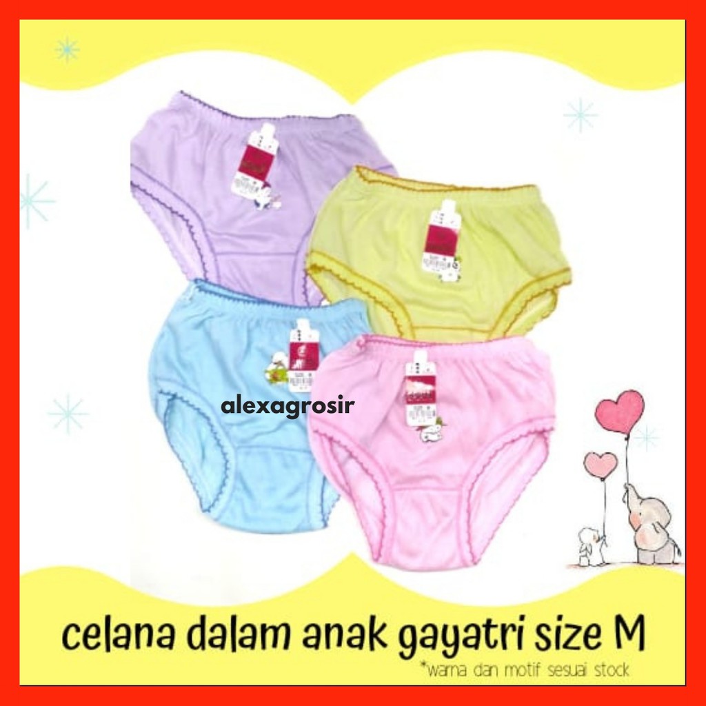 celana dalam anak perempuan/ CD gayatri size M