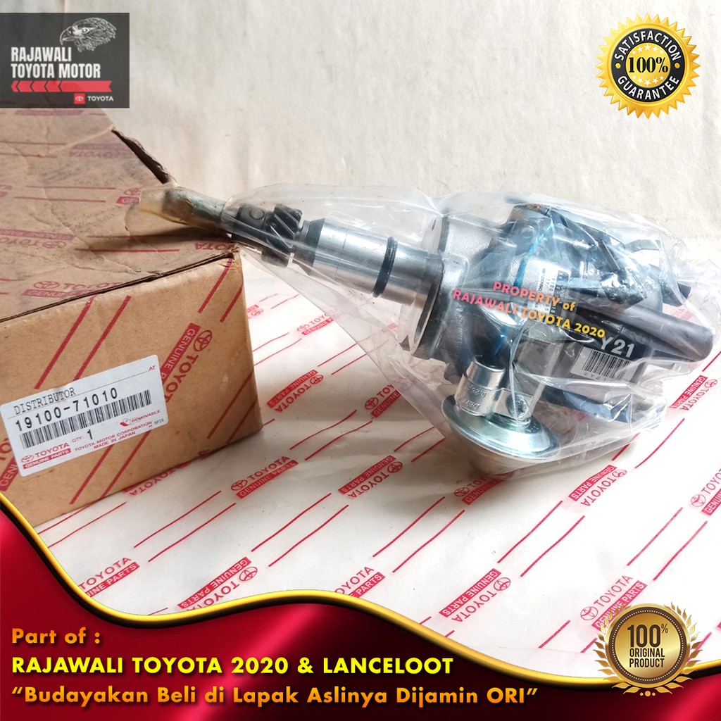 Distributor Pengapian Elektrik Hilux, Crown, Corona & Hiace Delco Original Toyota 19100-71010