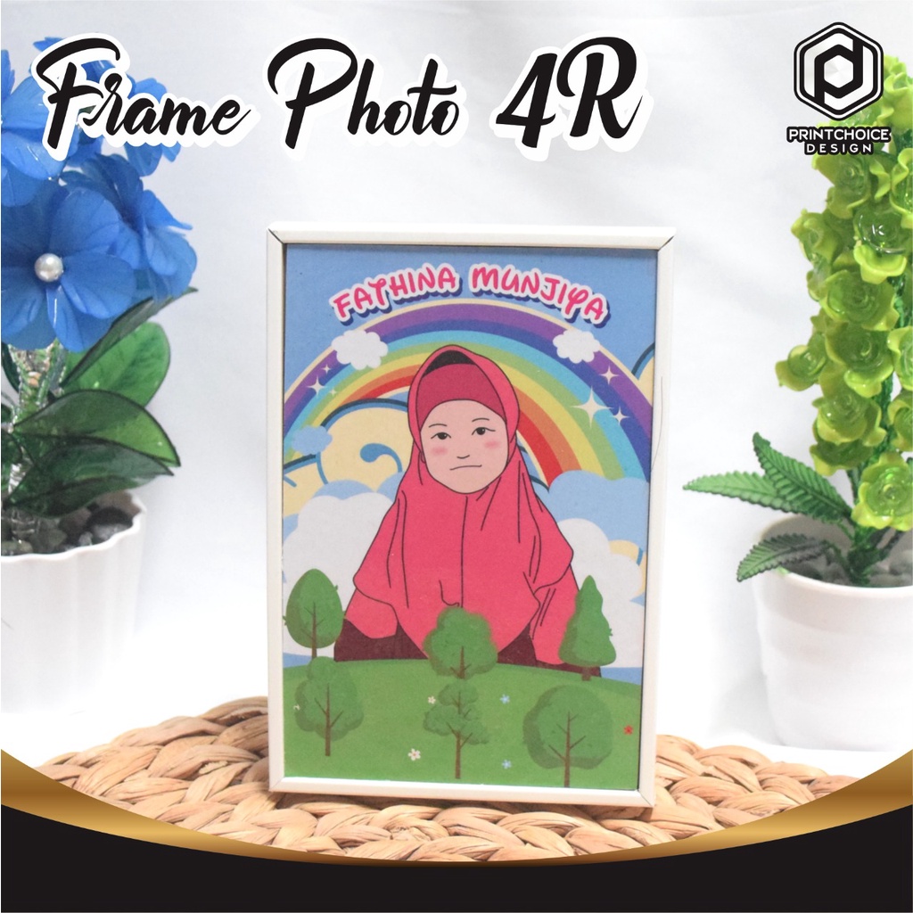 CETAK  FOTO + FRAME / BINGKAI FOTO 4R | 5R / 2D