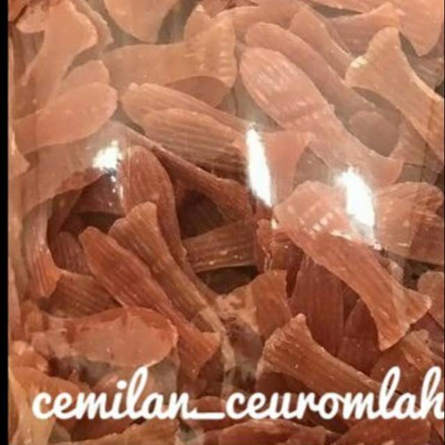 

Kerupuk ikan mentah 100gram bandung kerupuk fuji asli bukan abal abal termurah terlaris enak