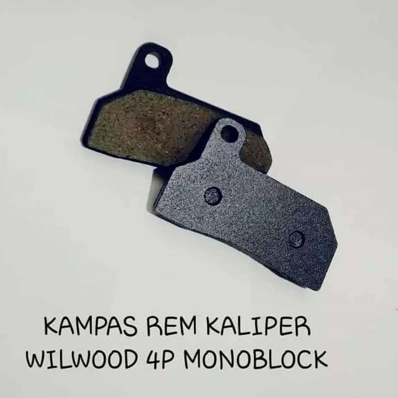 Kampas Discpad Depan Monoblok 4 Piston kaliper  Nissin Brembo Dll dispad caliper mono blok block monoblock palababi 4p 4piston