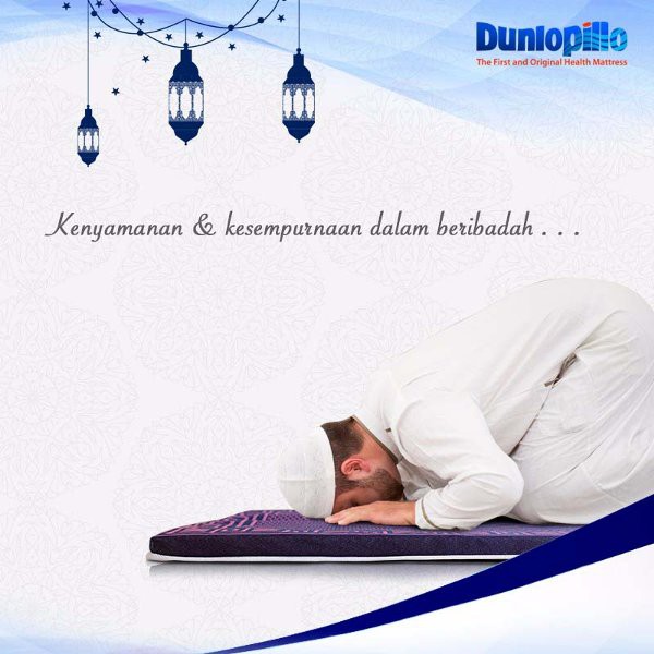 Sajadah Latex Dunlopillo - UNGU
