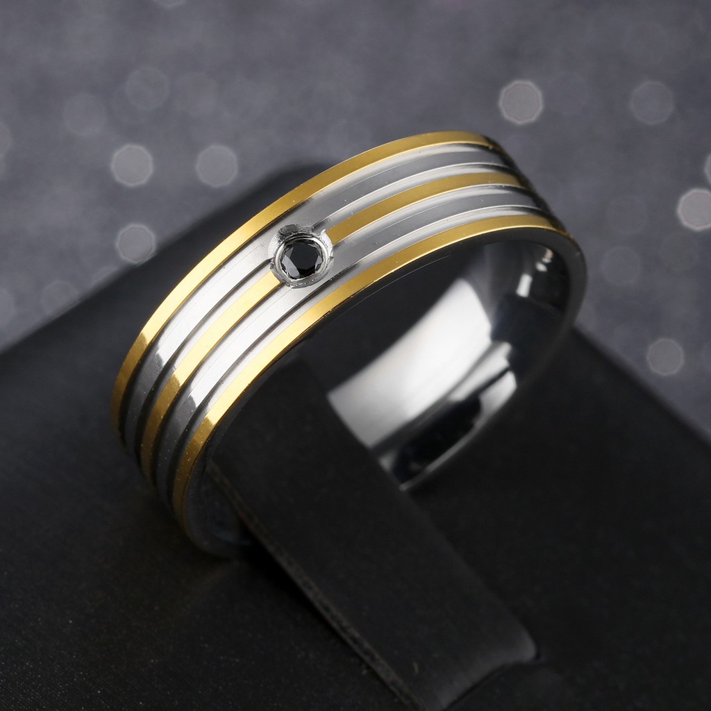 [NEW] Cincin Couple Titanium / Cincin Couple Ring / Couple Pasangan / Cincin Nikah Tunangan C075