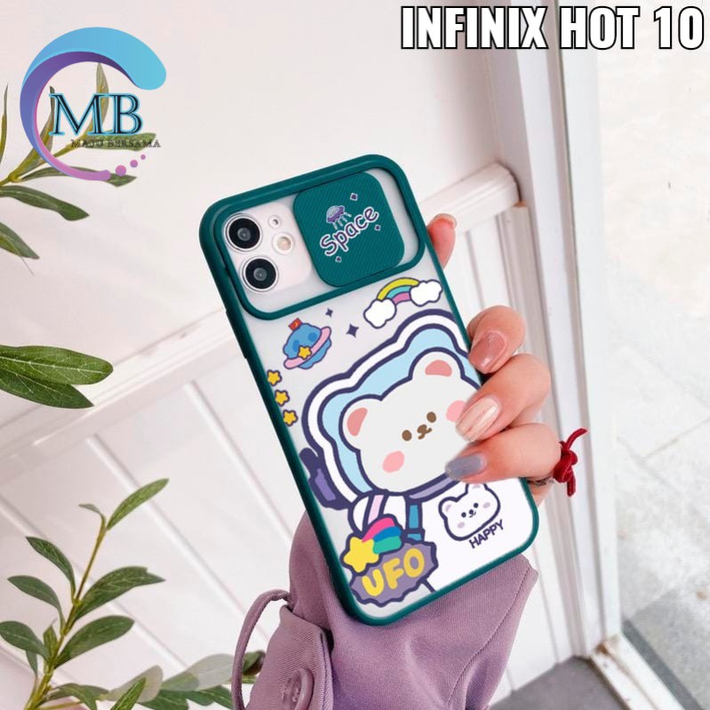 SS069 CASE SLIDE KARAKTER INFINIX SMART 5 6 HOT 8 9 10 HOT 9 10 11 11S PLAY MB2418