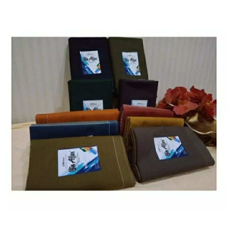 SARUNG BIN AFFAN POLOS WARNA TERBARU | KAIN SARUNG | SARUNG DEWASA