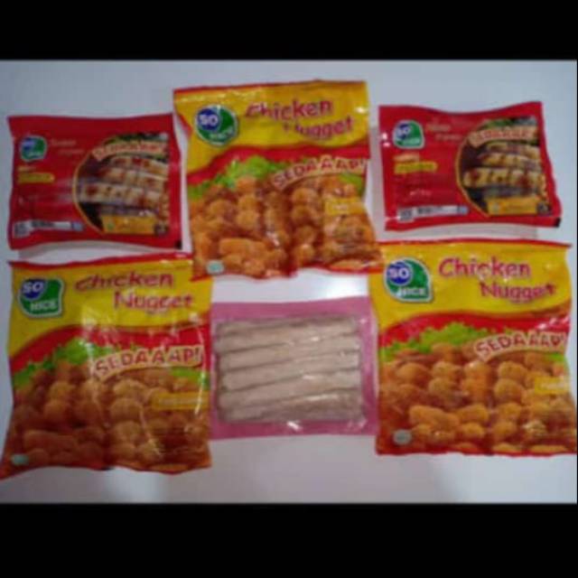 

Paket Nugget dan Sosis Hemat hanya 80ribu!!!