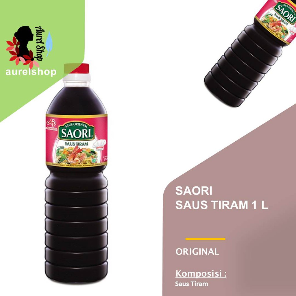 

SAORI Saos Tiram kemasan Botol 1 liter