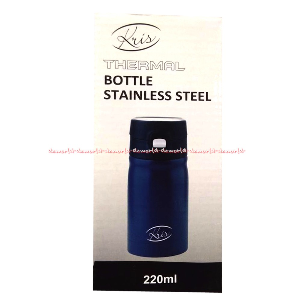 Kris Bottle Stainless Steel 220ml Termos Vacuum Flash Botol Termos Botol Minum Vacuum Flask