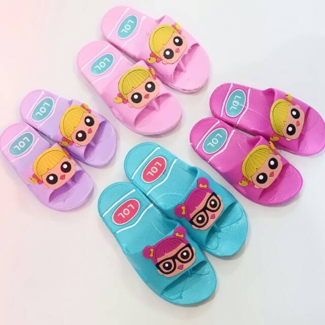 SANDAL KARET GIRL LOL BALACCA Shopee Indonesia SANDAL KARET GIRL LOL BALACCA Shopee Indonesia