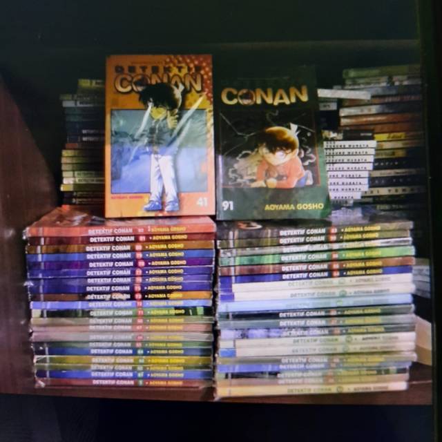 Buku Komik Detektif Conan Cabutan Satuan Lengkap