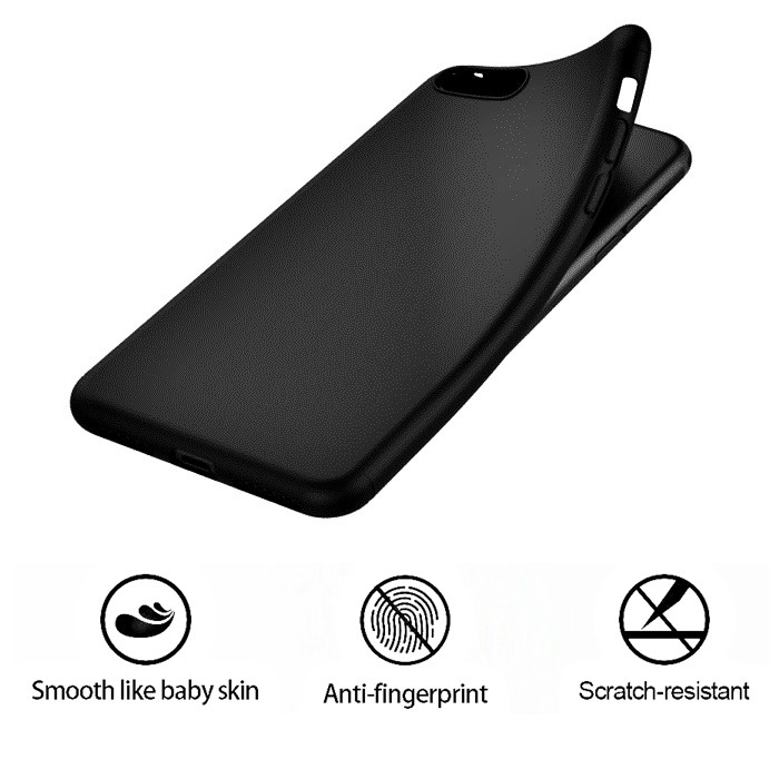 Xiaomi Redmi 5A Black Matte Baby Skin Case / Casing Handphone Smartphone