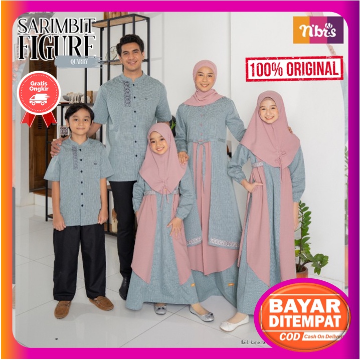Sarimbit Nibras Terbaru 2022 Figure Querry Sarimbit Keluarga 2022 Nibras Couple Pasangan Baju Gamis 