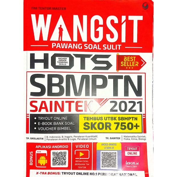 

WANGSIT (Pawang Soal Sulit) Hots UTBK SBMPTN 2021 (SAINTEK)
