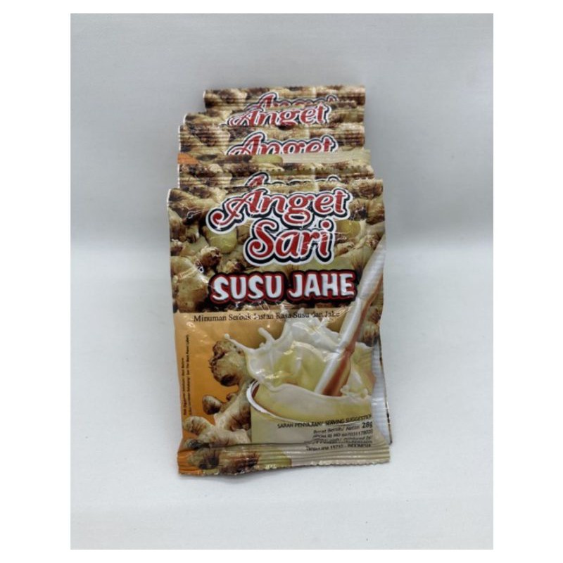 Anget Sari Susu Jahe 10 x 28gr