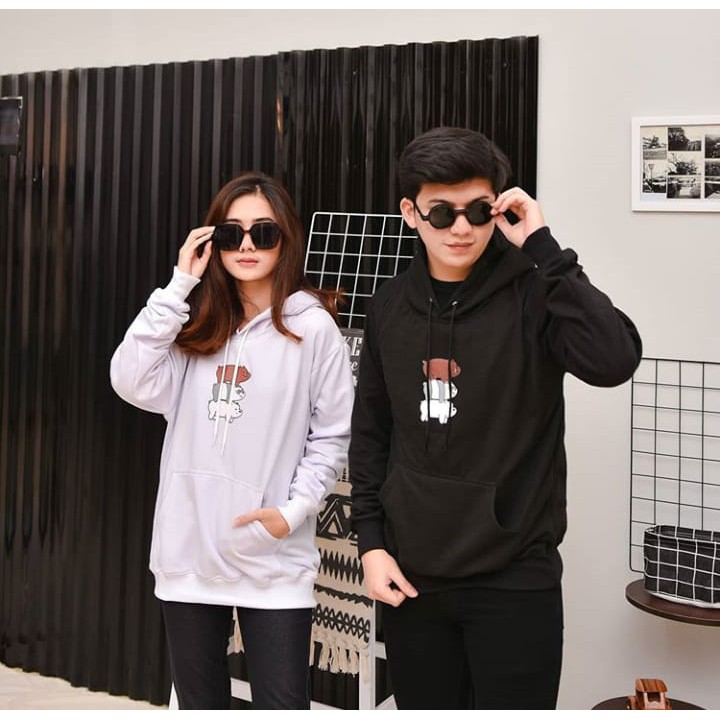 Sweater Pria/Wanita Keren Berkualitas - Bare Bear Stacked Up