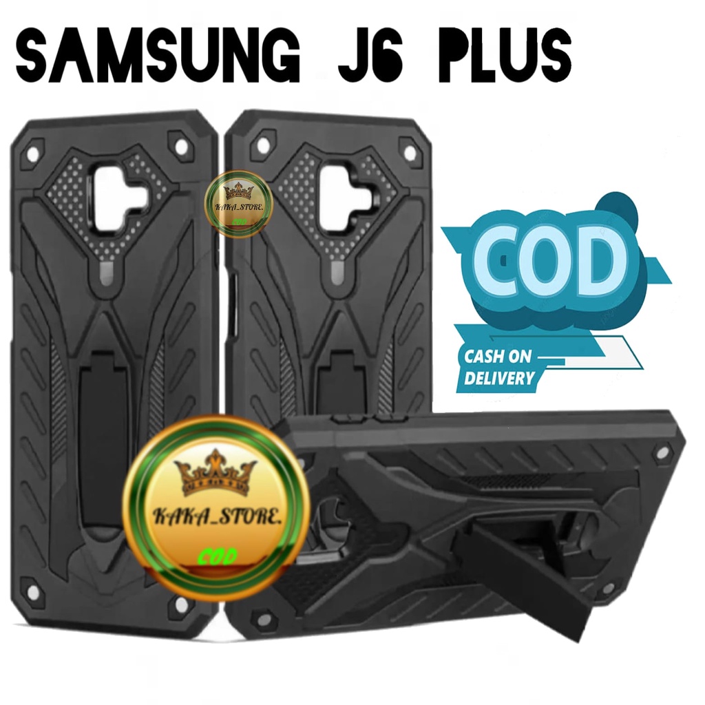CASING SAMSUNG GALAXY J6 PLUS Casing/Hardcase Phantom Robot Kick Standing