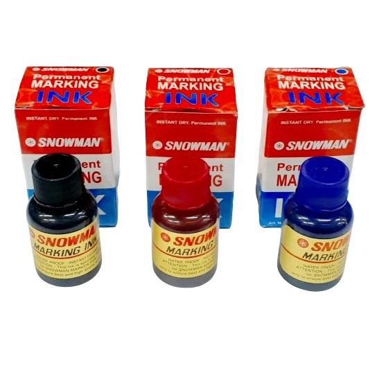 

Refil Spidol Snowman Permanent Tinta Hitam Satuan