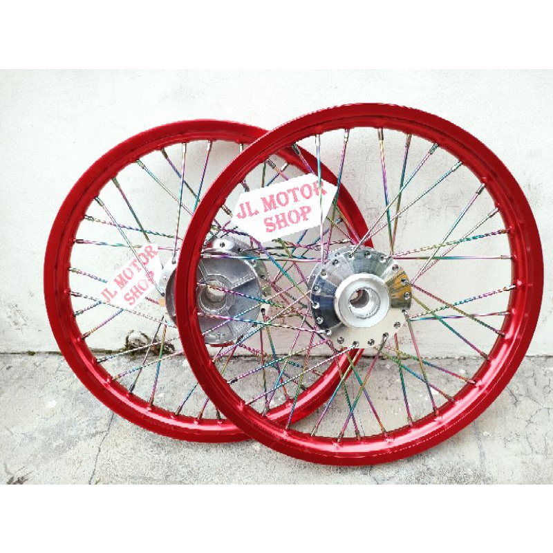 Paketan Velg Jari Jari Revo Absolute - Blade - Karisma - Supra X 125 - Blade New GRAND CS1 Dll