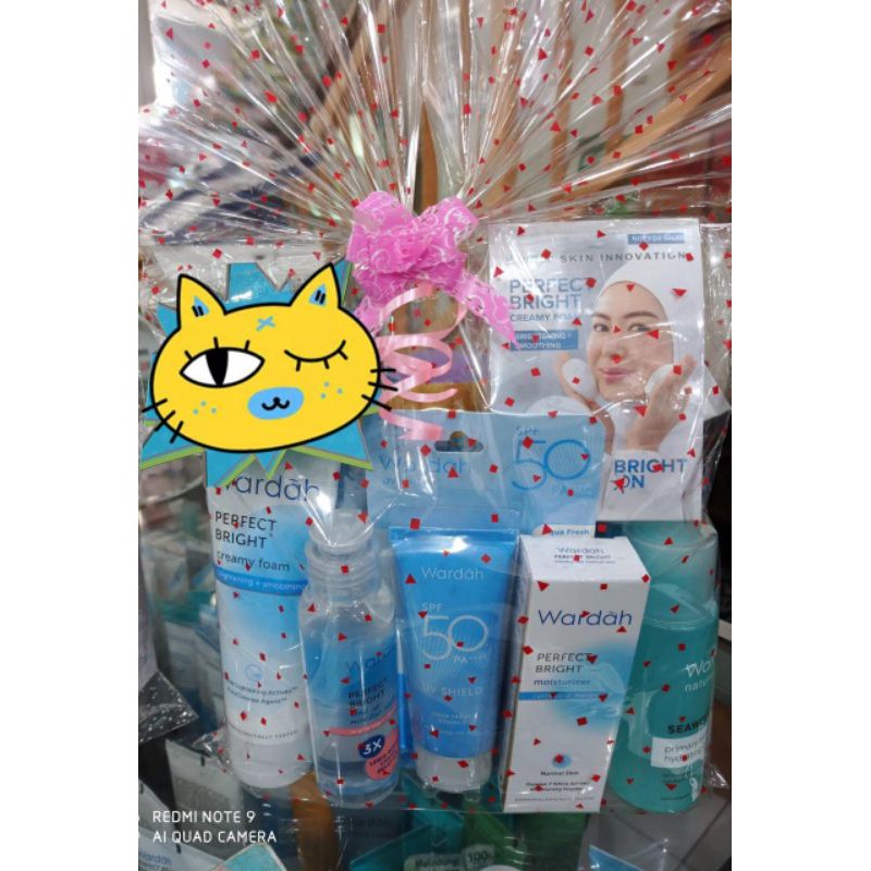 promo paket wardah perfect bright