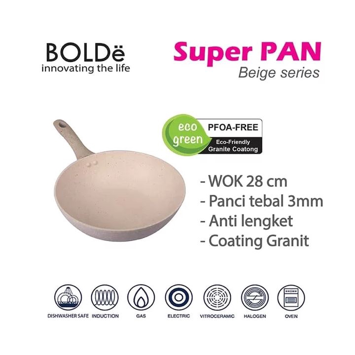 BOLDe Super PAN - WOK WAJAN 28 cm