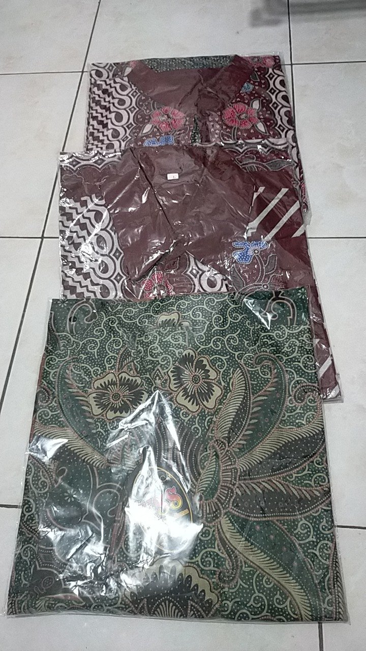 Maura Couple - Sania Ruffle Batik Couple | Batik Couple Modern | Gamis | Batik Couple Gamis