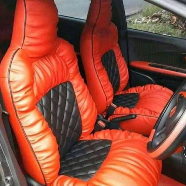 Cover jok honda brio