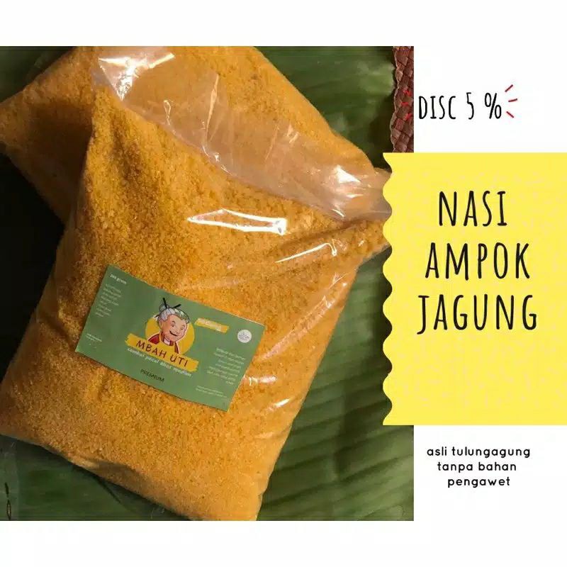 

Nasi ampok / sego jagung instan makanan tradisional mentan 500 gram