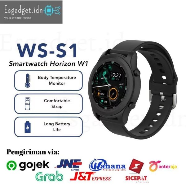 Oase Smartwatch Horizon W1 Garansi Resmi