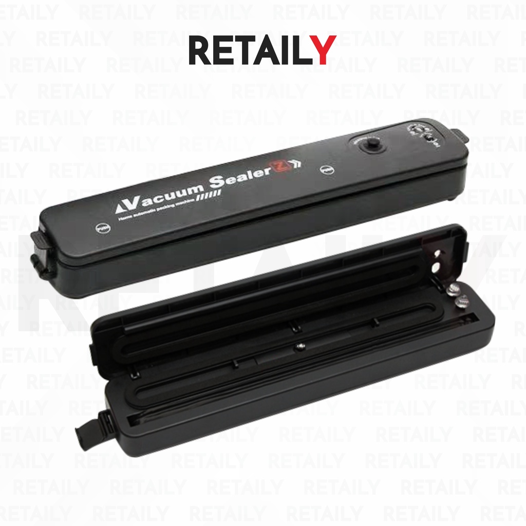 Retaily HL0234 Vacuum Sealer Food Mesin Vakum Plastik Pembungkus Makanan Otomatis