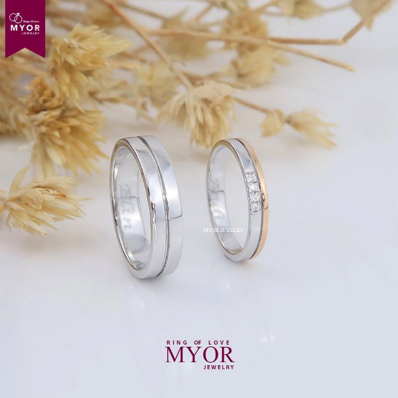 CINCIN EMAS 17k  PALLADIUM CINCIN KAWIN HALAL