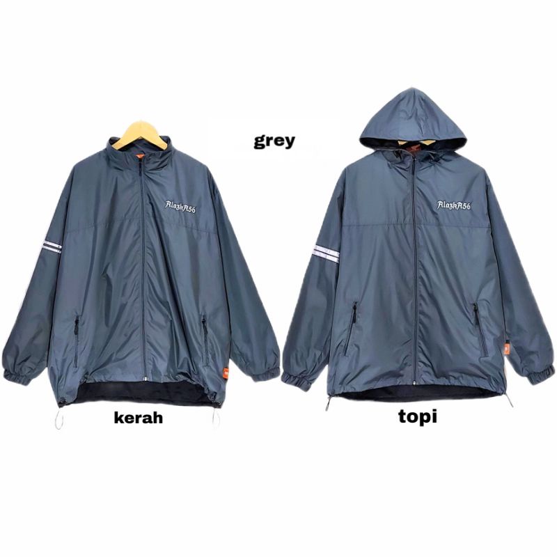 Jaket Olahraga/OUTDOOR/UNISEX/ld 120-130-150/parasut @didas/JUMBO-3