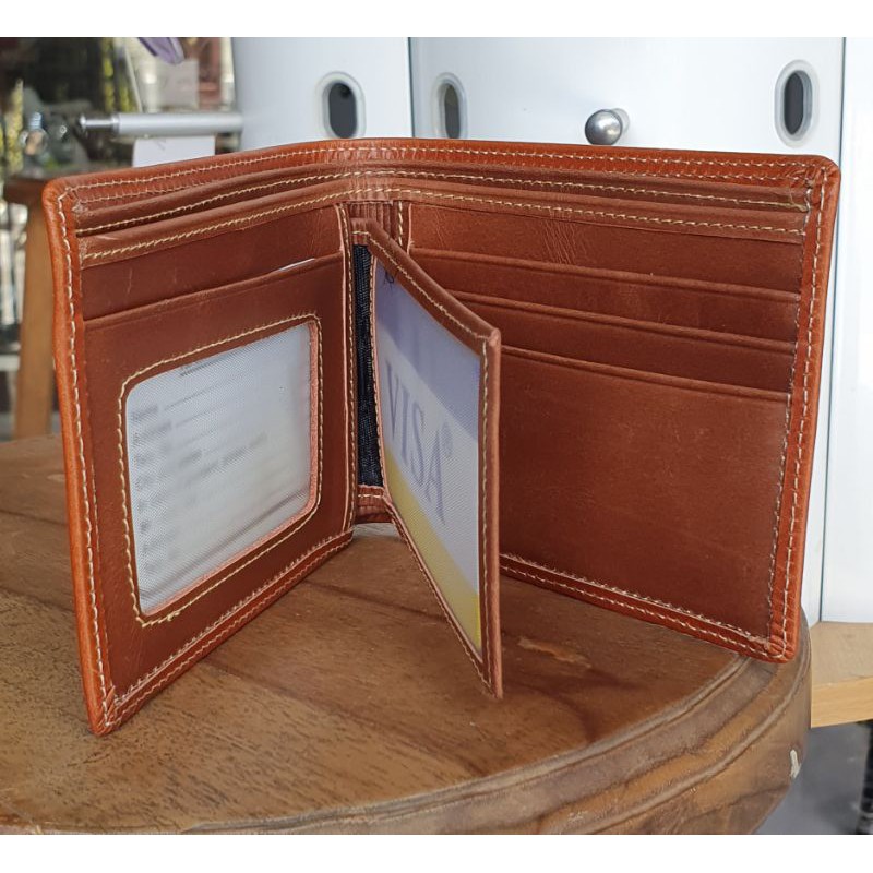 (GROSIR) Dompet kulit pria Bahan kulit sapi asli