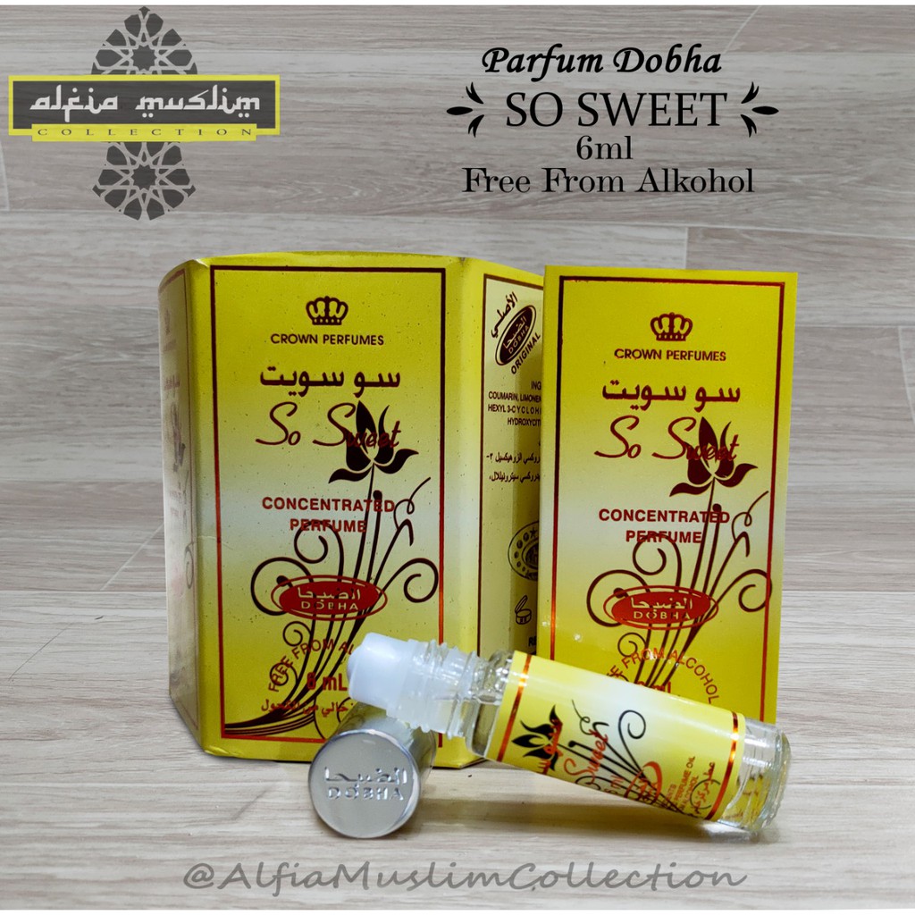 Parfum Dobha Raihan 6 Ml 1 Bok Isi 6 Pcs