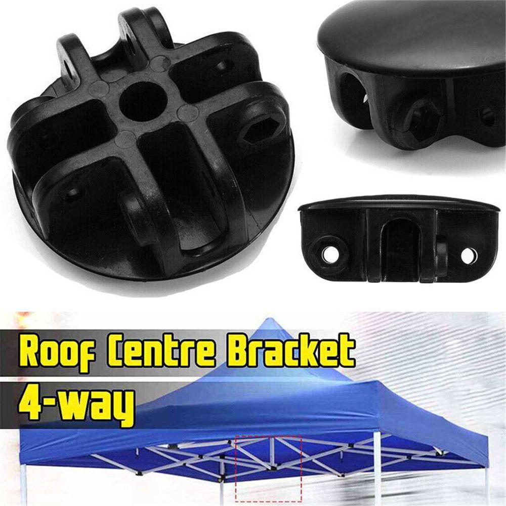 Konektor SOLIGHTER Centre Aksesoris Praktis Untuk Tenda Gazebo-Aksesoris Roof Center Bracket 4 Arah